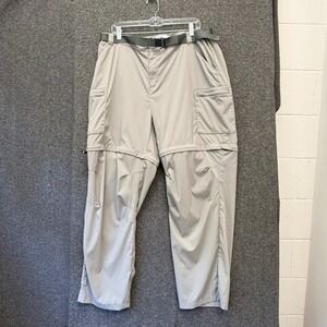 LL Bean Gorpcore Convertible Cargo Zip-Off Hiking Pants UPF 50 Womens XL/Petite